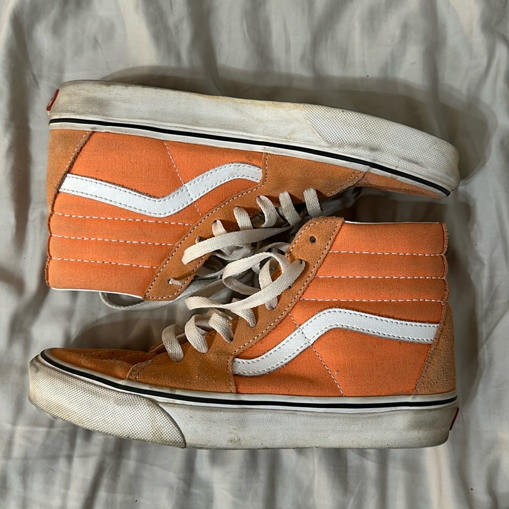 Vans Old skool high tops orange